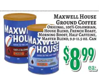 Trade Fair Supermarket Maxwell House Ground Coffee offer