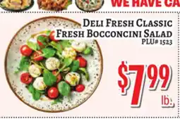 Trade Fair Supermarket DELI FRESH CLASSIC FRESH BOCCONCINI SALAD offer