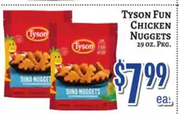 Trade Fair Supermarket Tyson Fun Chicken Nuggets offer