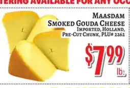 Trade Fair Supermarket MAASDAM SMOKED GOUDA CHEESE offer