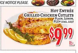 Trade Fair Supermarket Grilled Chicken Cutlets offer