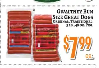 Trade Fair Supermarket Gwaltney Bun Size Great Dogs offer