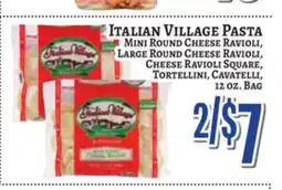 Trade Fair Supermarket ITALIAN VILLAGE PASTA offer