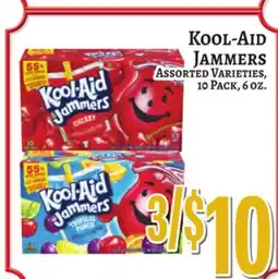 Trade Fair Supermarket Kool-Aid Jammers offer