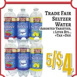 Trade Fair Supermarket Trade Fair Seltzer Water offer