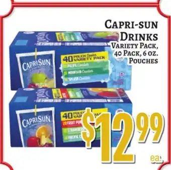 Trade Fair Supermarket CAPRI-SUN DRINKS offer