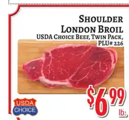 Trade Fair Supermarket SHOULDER LONDON BROIL offer