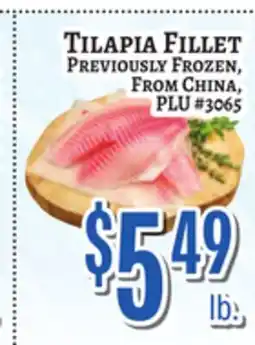 Trade Fair Supermarket TILAPIA FILLET offer