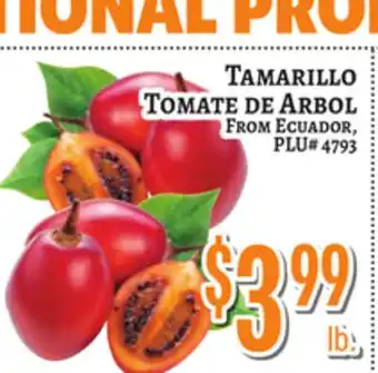 Trade Fair Supermarket TAMARILLO TOMATE DE ARBOL offer