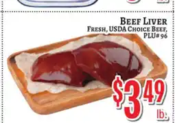 Trade Fair Supermarket BEEF LIVER offer