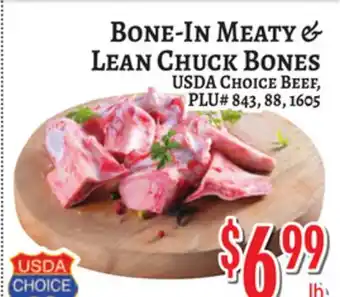 Trade Fair Supermarket BONE-IN MEATY & LEAN CHUCK BONES offer
