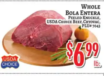 Trade Fair Supermarket WHOLE BOLA ENTERA offer