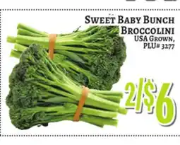 Trade Fair Supermarket SWEET BABY BUNCH BROCCOLINI offer