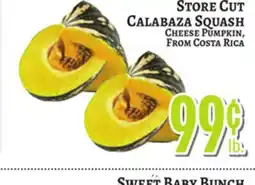 Trade Fair Supermarket STORE CUT CALABAZA SQUASH offer