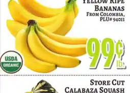 Trade Fair Supermarket USDA ORGANIC YELLOW RIPE BANANAS offer
