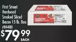 Smart & Final First Street Hardwood Smoked Sliced Bacon offer
