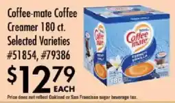 Smart & Final Coffee-mate Coffee Creamer offer