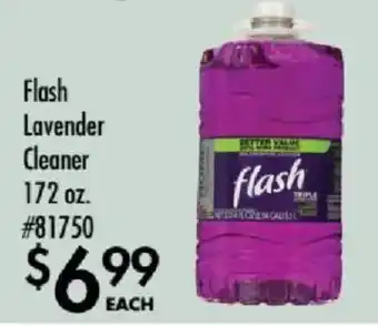 Smart & Final Flash Lavender Cleaner offer