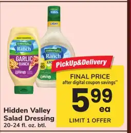 ACME Hidden Valley Salad Dressing offer