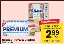 ACME Nabisco Premium Crackers offer