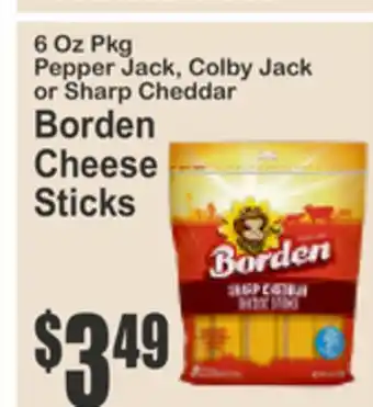 SuperFresh Borden Cheese Sticks offer
