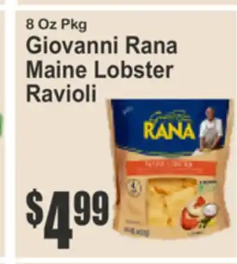 SuperFresh Giovanni Rana Maine Lobster Ravioli offer