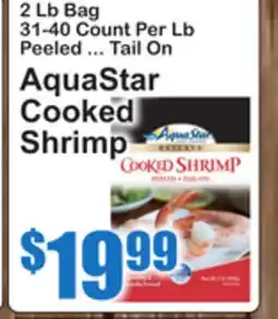 SuperFresh AquaStar Cooked Shrimp offer