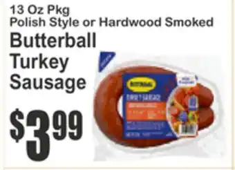 SuperFresh Butterball Turkey Sausage offer