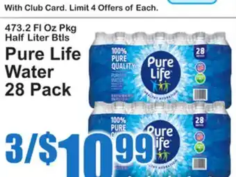 SuperFresh Pure Life Water offer