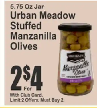 SuperFresh Urban Meadow Stuffed Manzanilla Olives offer