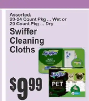 SuperFresh Swiffer Cleaning Cloths offer