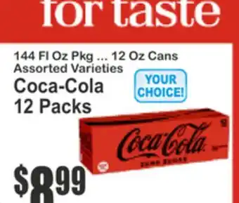 SuperFresh Coca-Cola 12 Packs offer