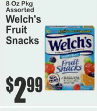 SuperFresh Welch's Fruit Snacks offer