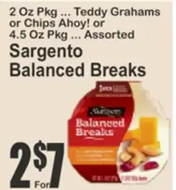 SuperFresh Sargento Balanced Breaks offer