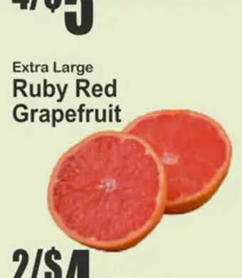 SuperFresh Extra Large Ruby Red Grapefruit offer