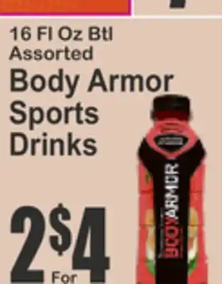 SuperFresh Body Armor Sports Drinks offer