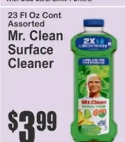 SuperFresh 23 Fl Oz Cont Assorted Mr. Clean Surface Cleaner offer