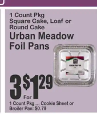 SuperFresh Urban Meadow Foil Pans offer
