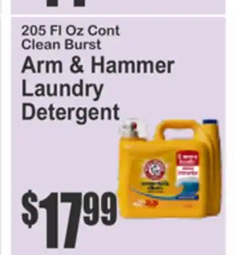 SuperFresh Arm & Hammer Laundry Detergent offer