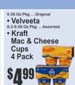 SuperFresh • Velveeta • Kraft Mac & Cheese Cups offer