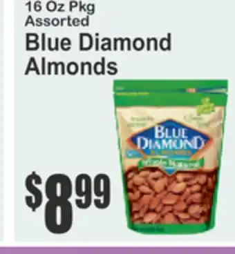 SuperFresh Blue Diamond Almonds offer