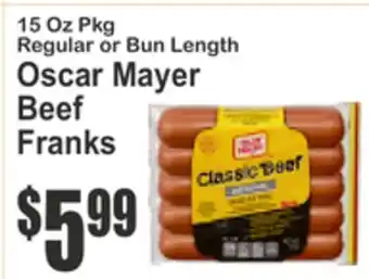SuperFresh Oscar Mayer Beef Franks offer