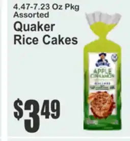 SuperFresh Quaker Rice Cakes offer