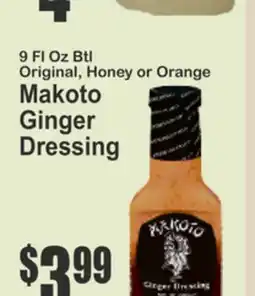SuperFresh Makoto Ginger Dressing offer