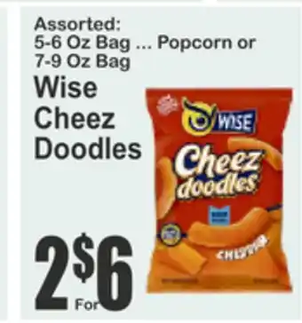 SuperFresh Wise Cheez Doodles offer