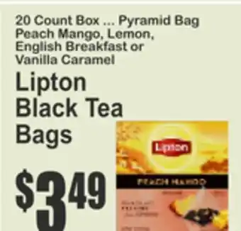 SuperFresh Lipton Black Tea Bags offer