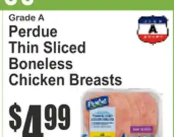 SuperFresh Perdue Thin Sliced Boneless Chicken Breasts offer