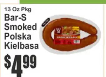 SuperFresh Bar-S Smoked Polska Kielbasa offer