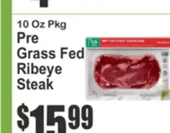 SuperFresh Pre Grass Fed Ribeye Steak offer
