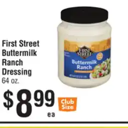 Smart & Final First Street Buttermilk Ranch Dressing offer
